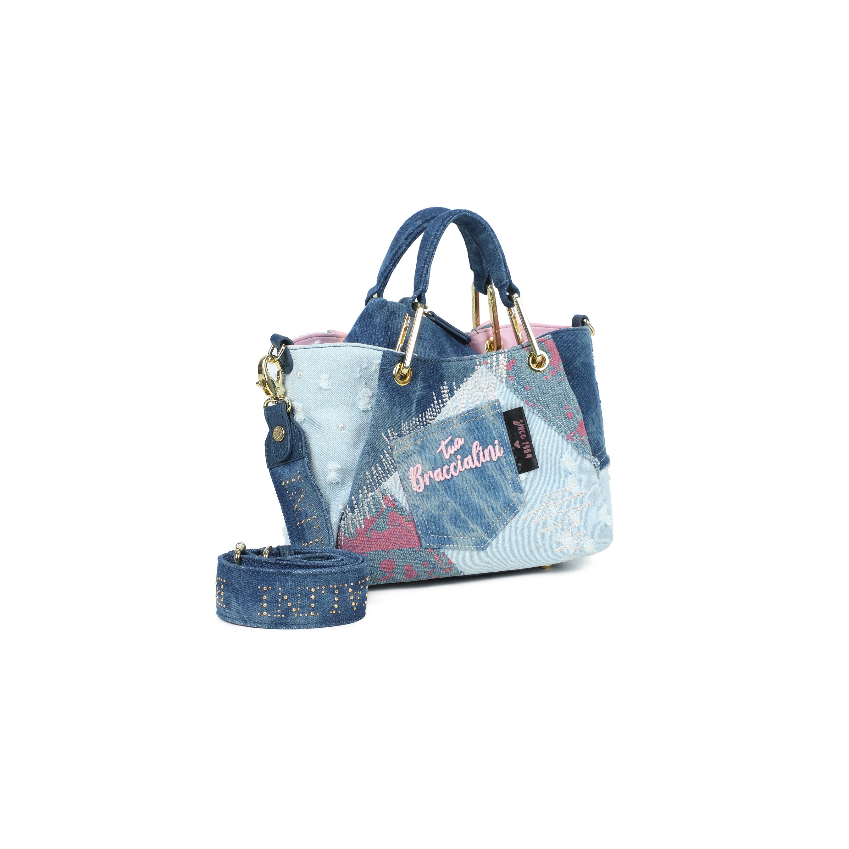 Borsa Bracciailini Amy Jeans