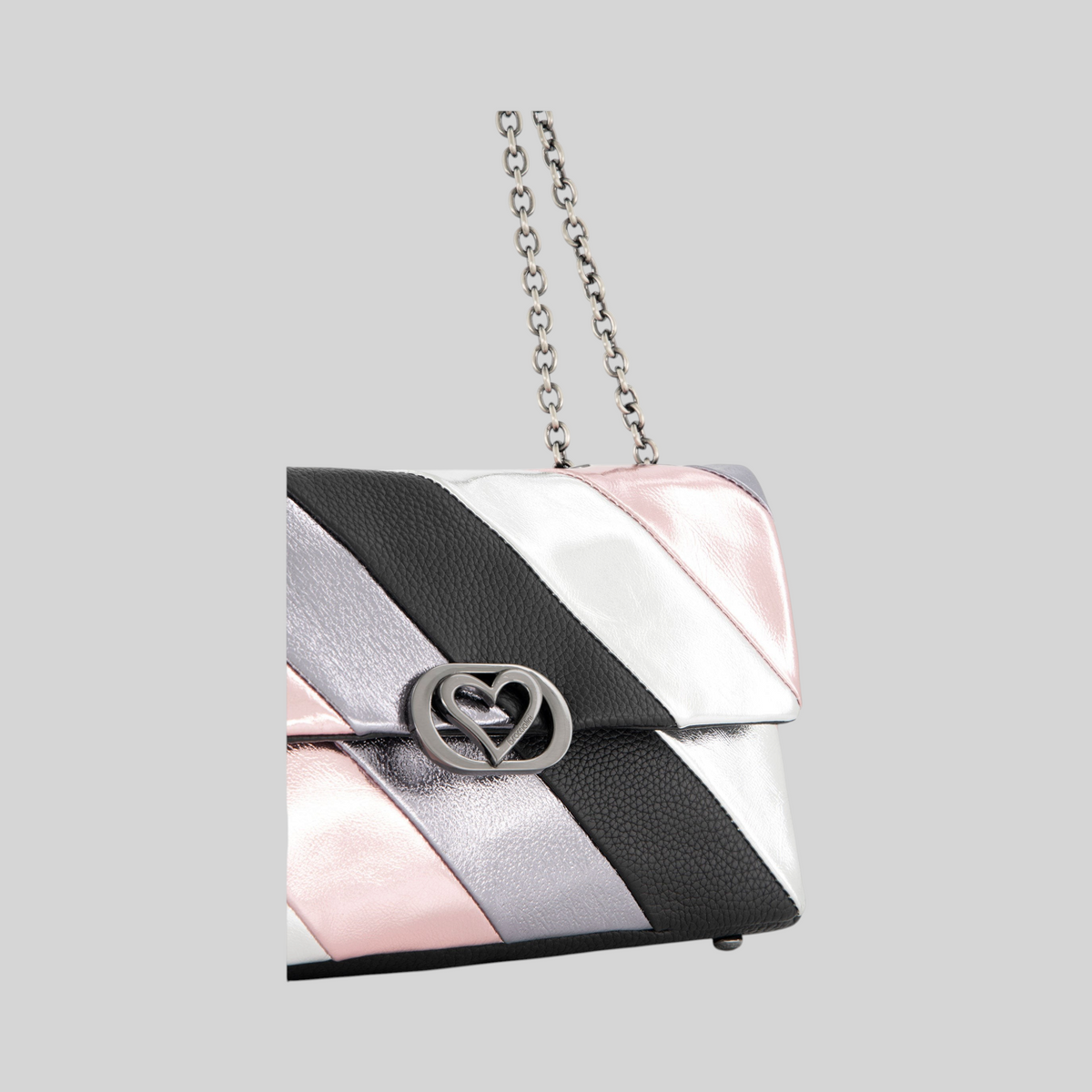 Borsa Patchwork in pele