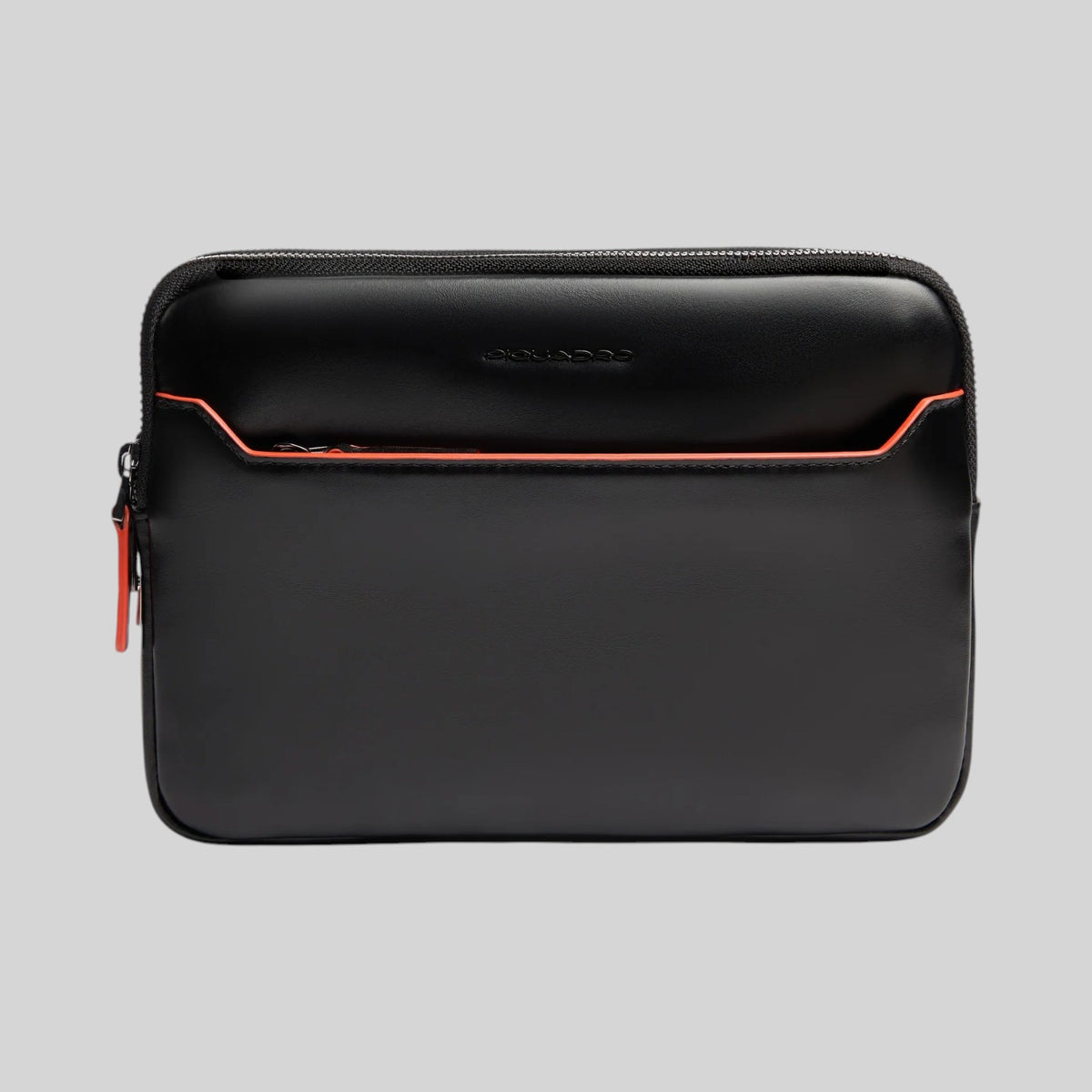 Pochette in pelle 3 comparti_finger print_Audi