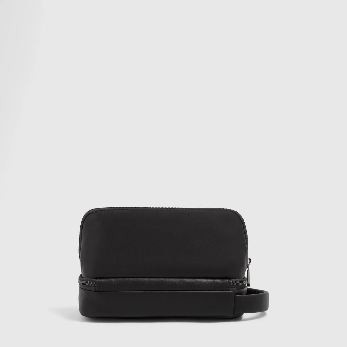 Beauty case uomo in pelle