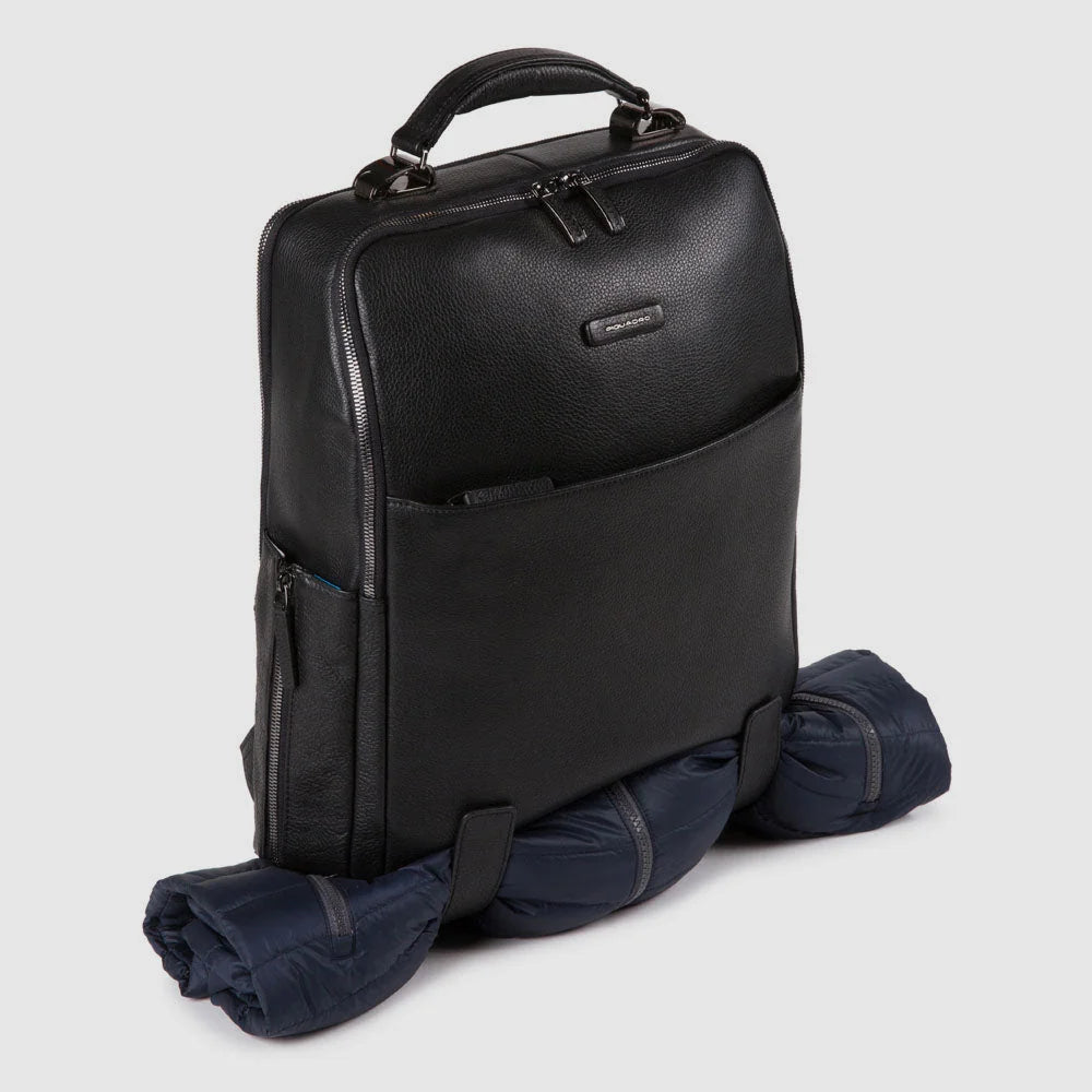 Zaino uomo sottile porta pc e iPad® con cavo