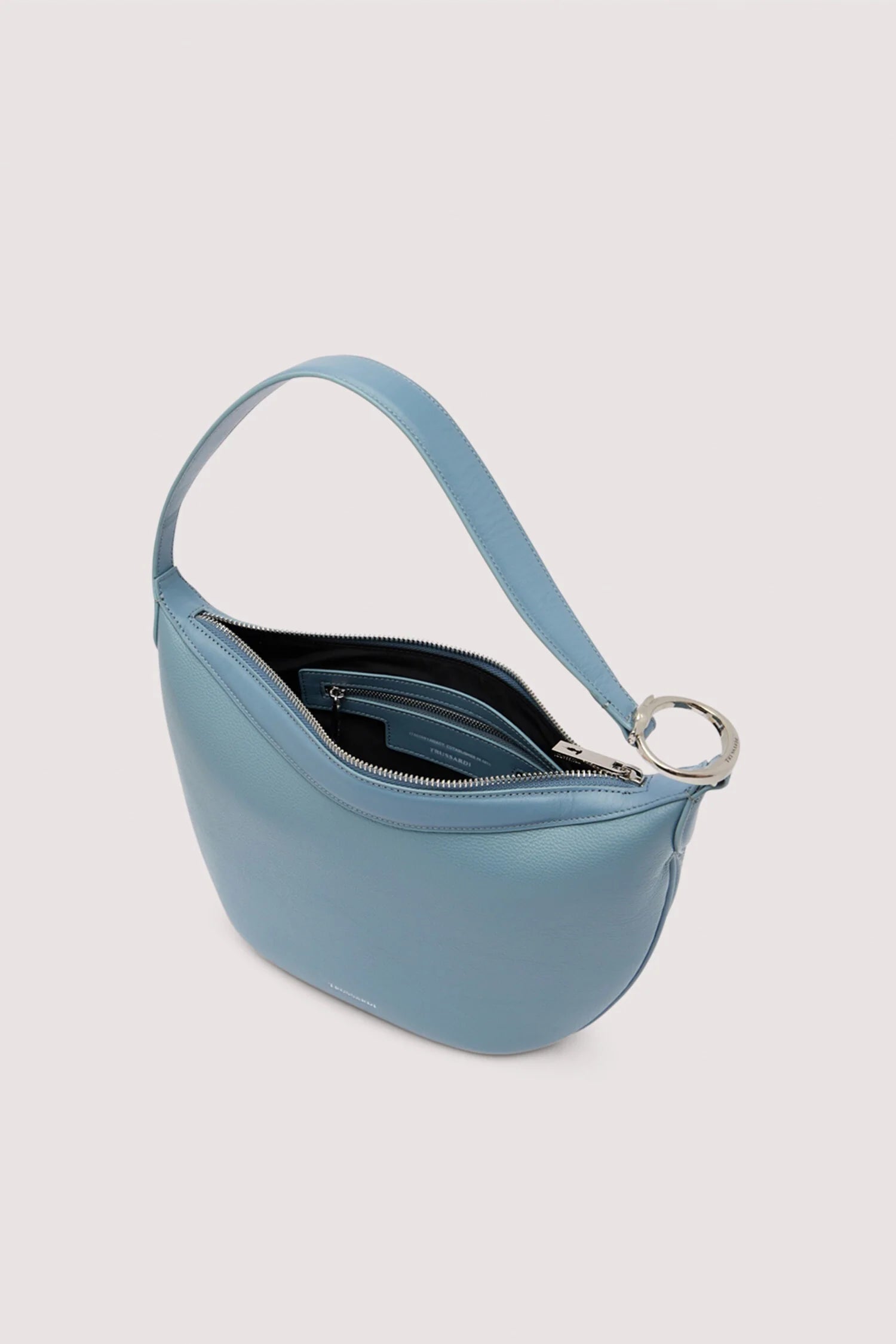 Borsa Whippet hobo small in pelle martellata