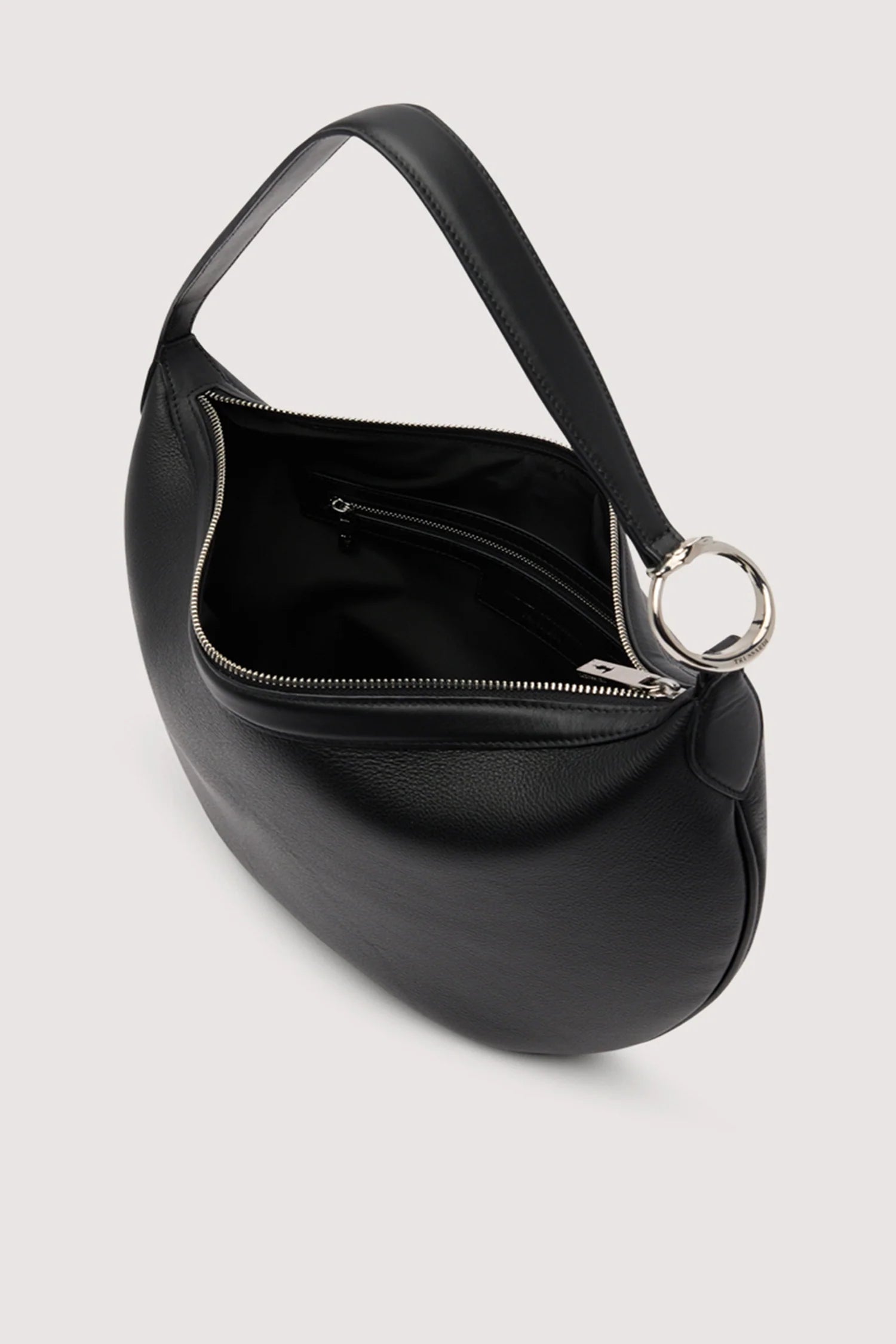 Borsa hobo Whippet media in pelle