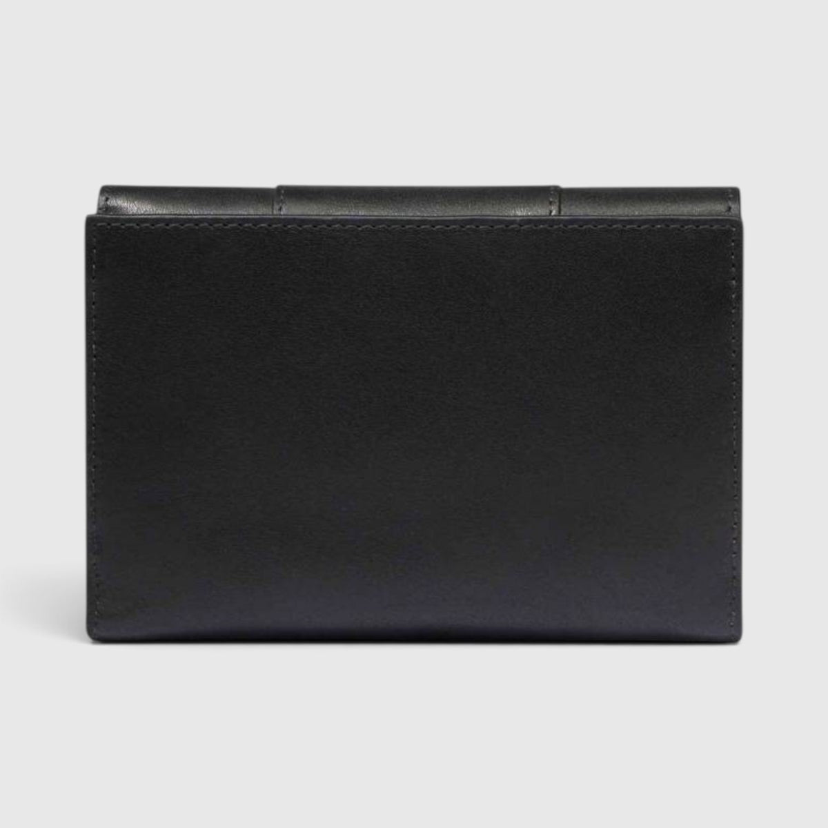 Portafoglio donna LIBUTTI Piquadro medio in pelle nera con design compatto e finiture di alta qualità