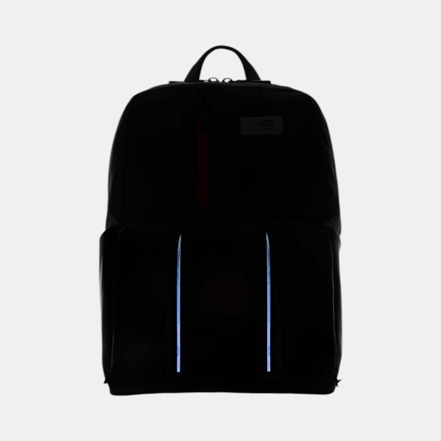 Zaino in pelle line urban con indicatori led per visibilità notturna