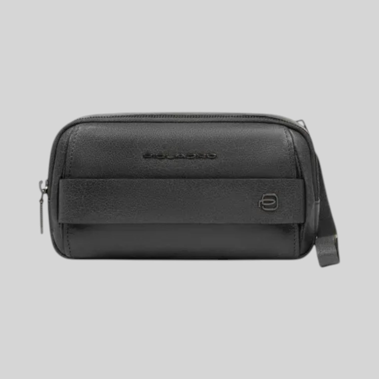 Pochette 2 comparti in pelle
