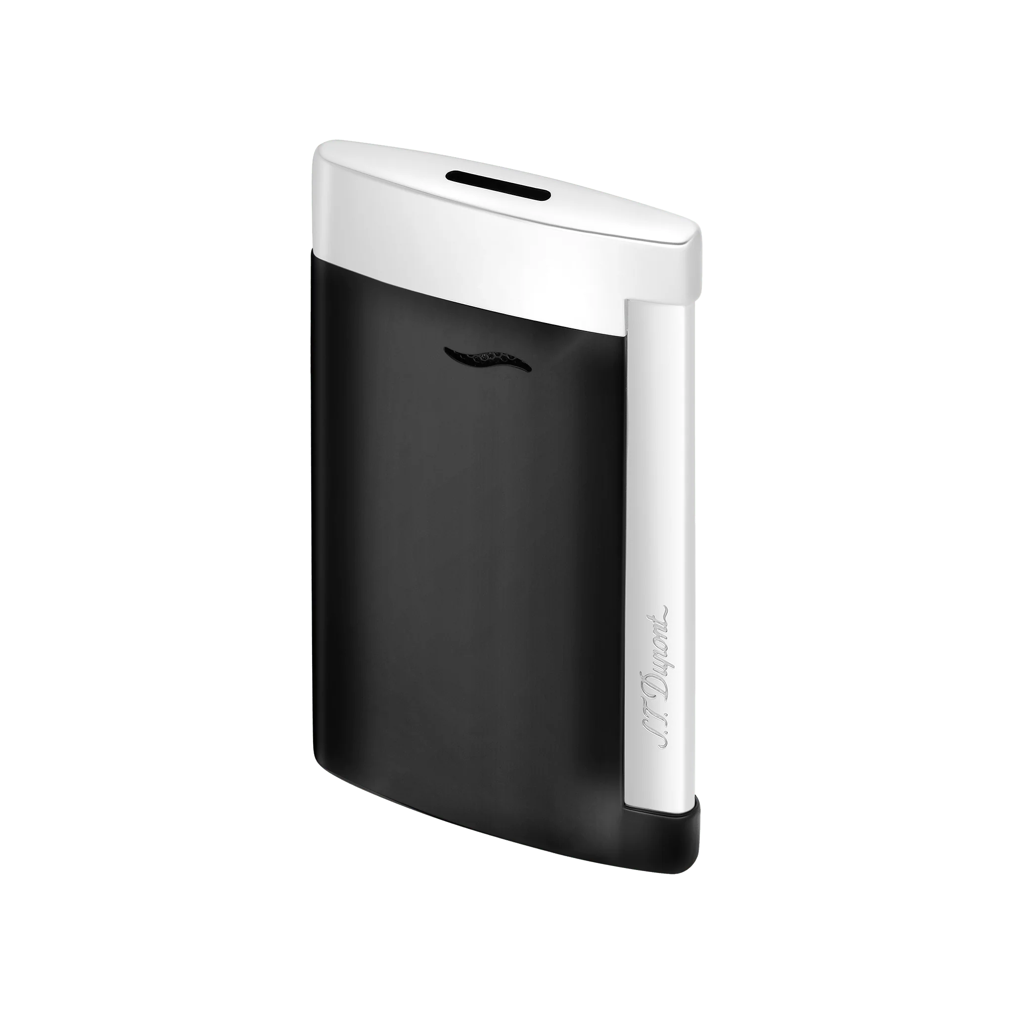 Accendino ST Dupont laccato nero Slim 7
