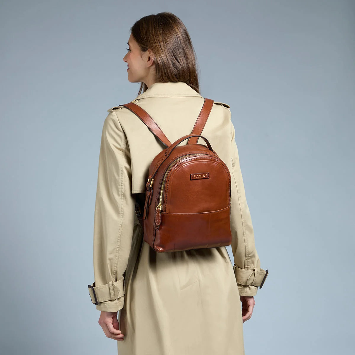 Zaino in pelle da donna