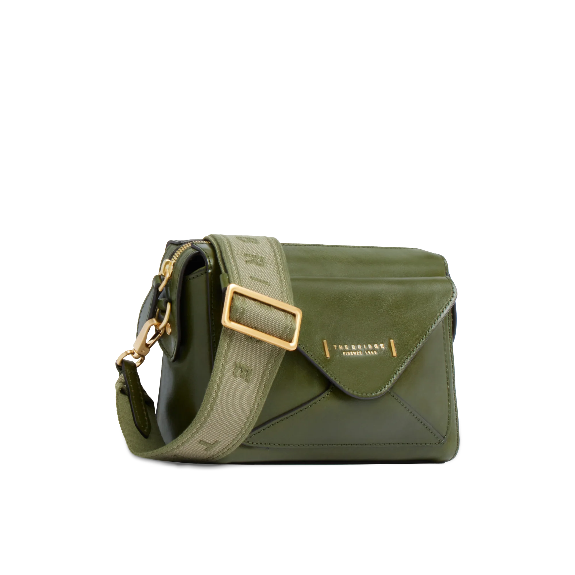 Borsa tracolla pelle chiusa con zip