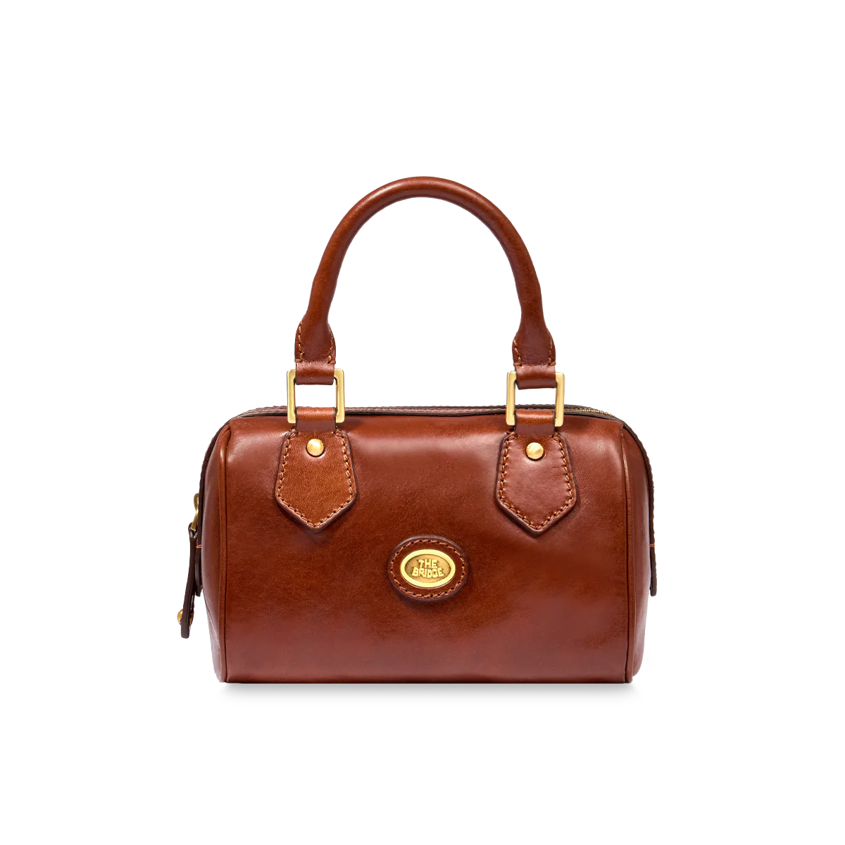 Bauletto in pelle con tracolla rimovibile