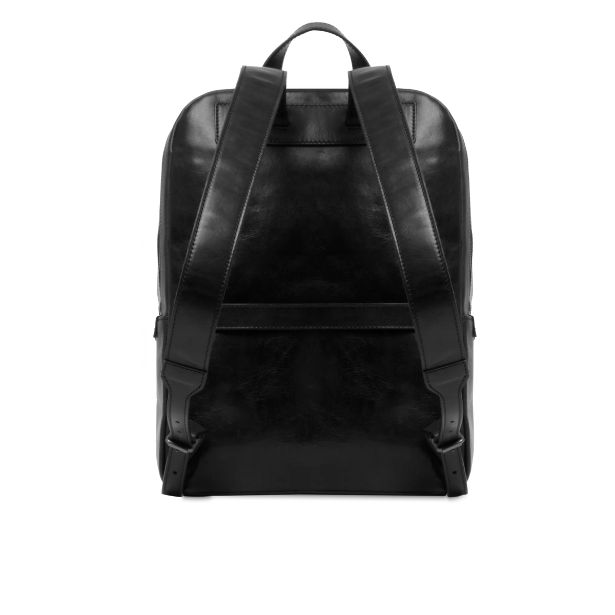 Zaino in pelle uomo due zip Galileo