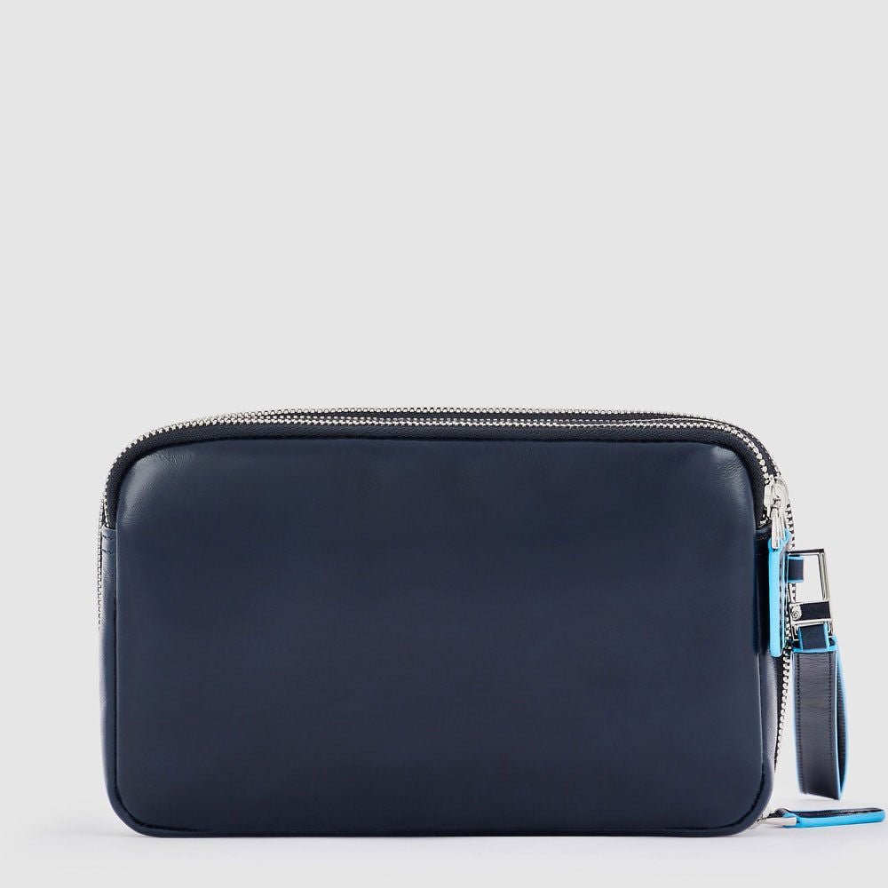 Pochette 2 scomparti con portacarte