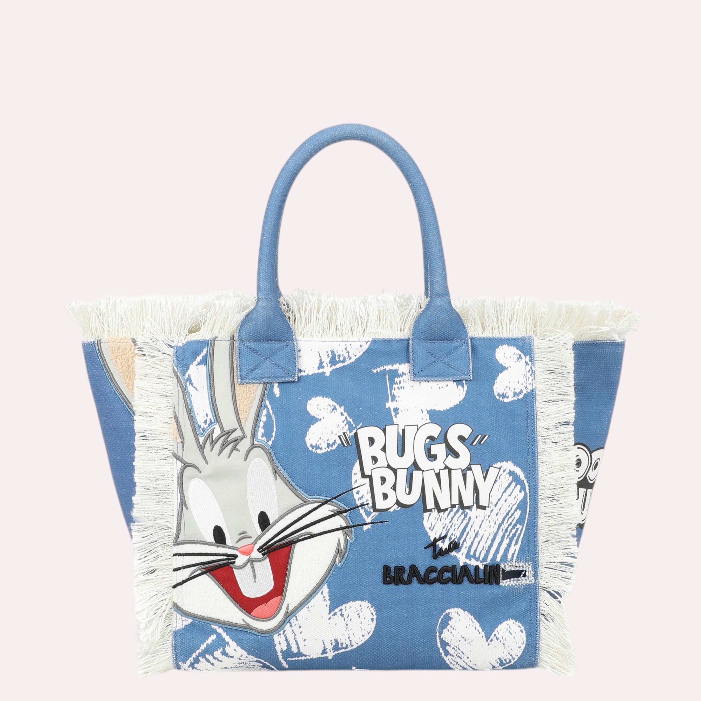 Borsa Braccialini Summer Tessuto e canvas