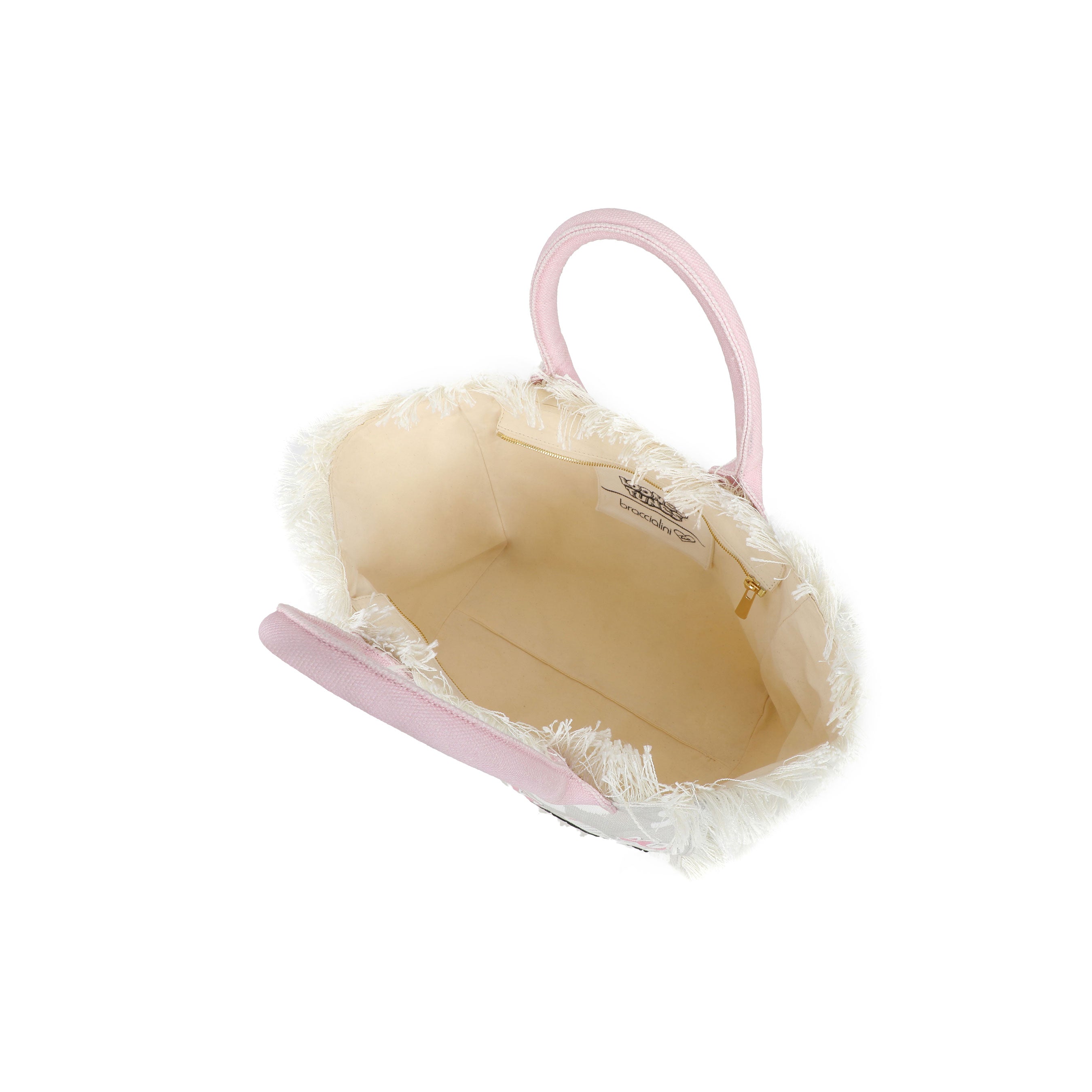 Borsa Braccialini Summer Tessuto e canvas