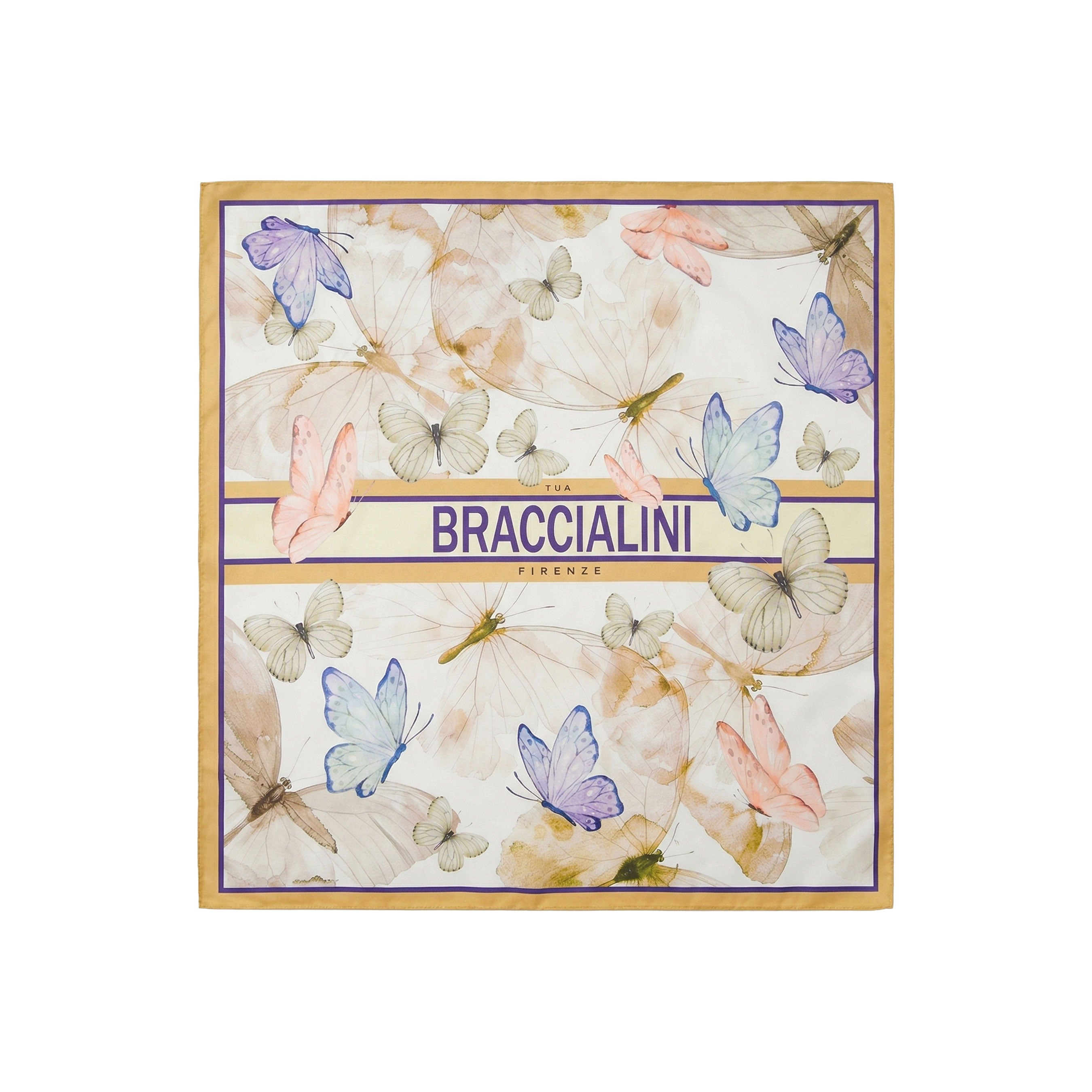 Foulard Braccialini in tessuto 90x90