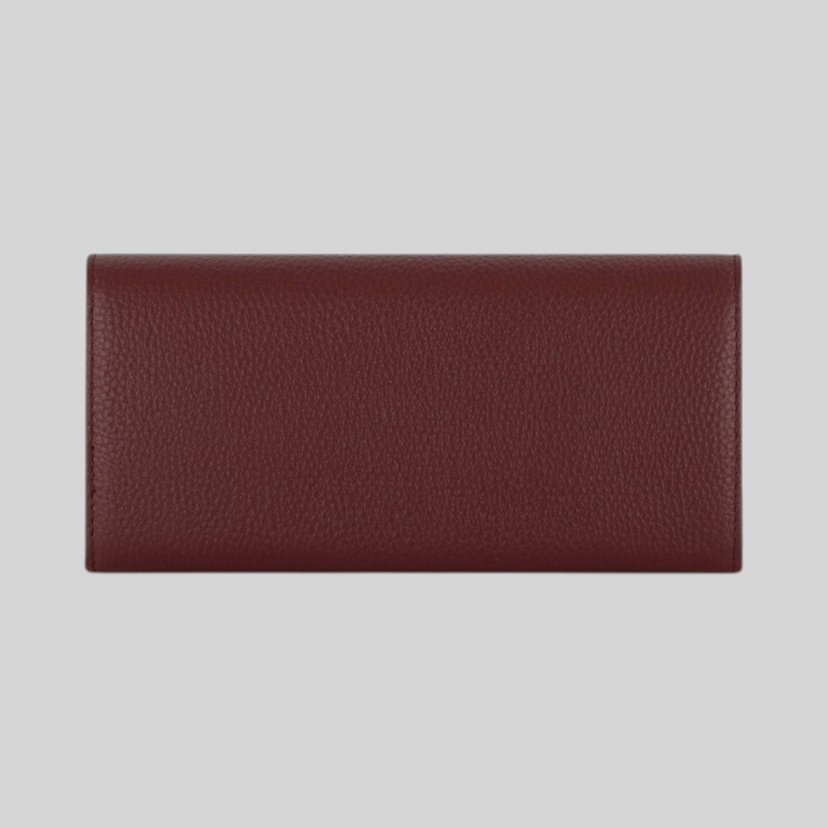 Portafoglio LIBUTTI Braccialini Basic in pelle martellata color bordeaux dal design minimalista e raffinato