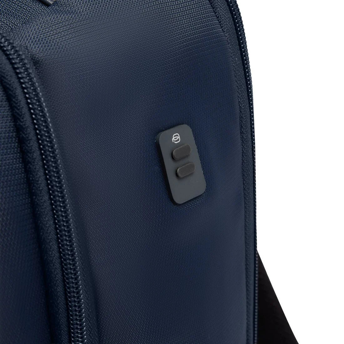 Zaino 3 comparti porta PC 17" in tessuto e pelle