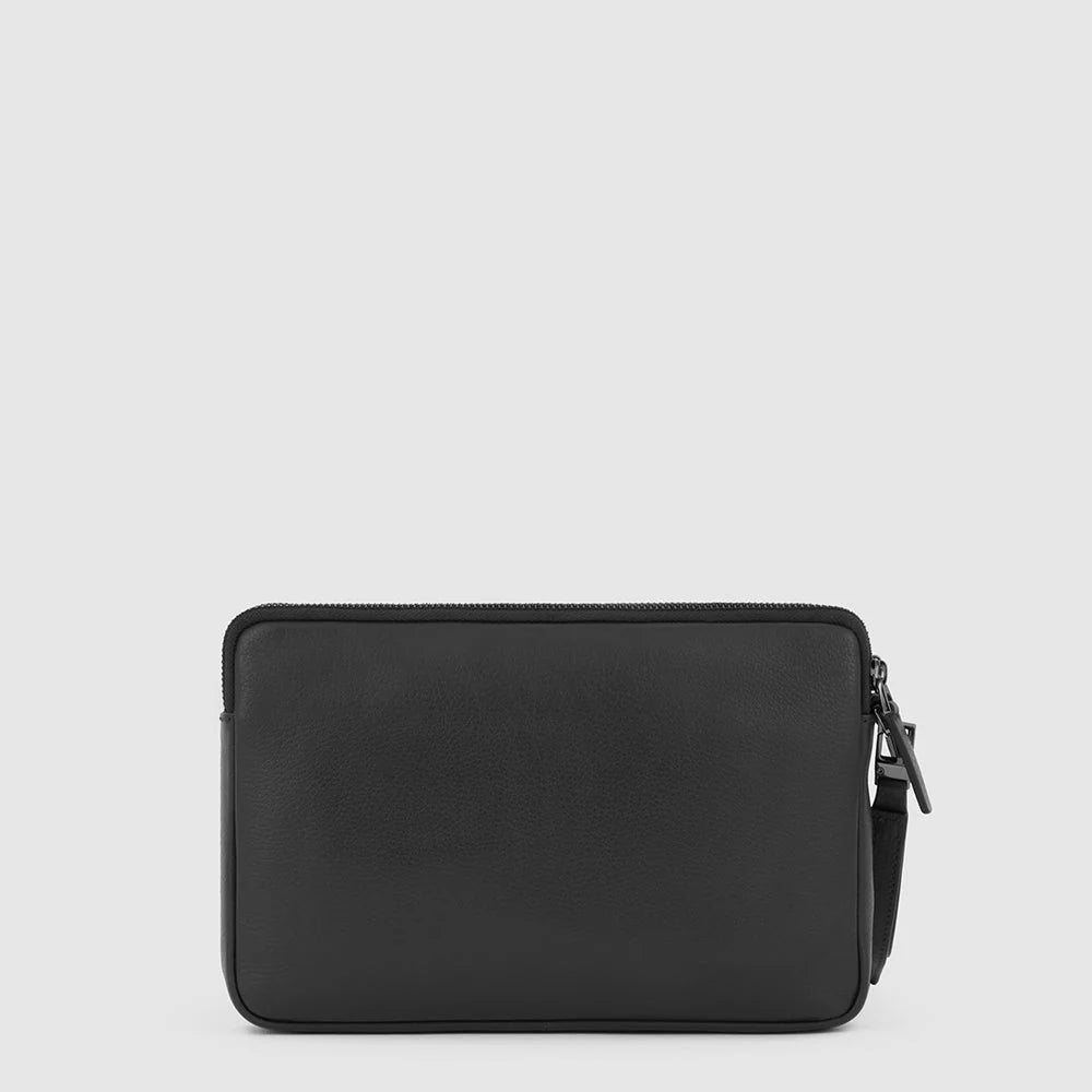 Pochette uomo porta iPad®mini in pelle con polsiera