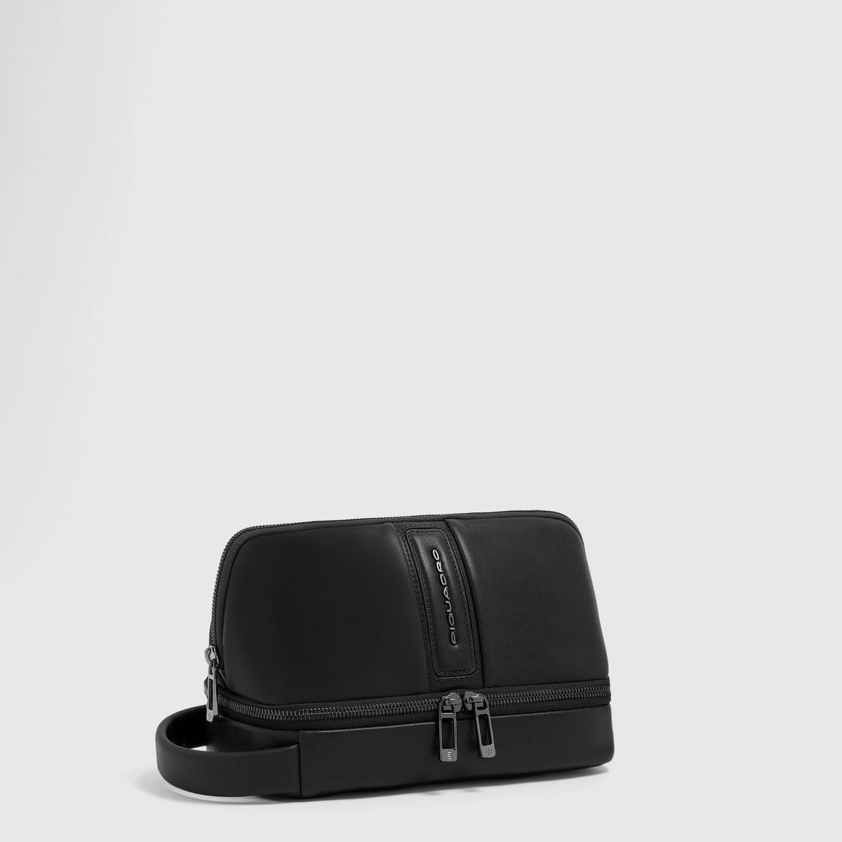 Beauty case uomo in pelle