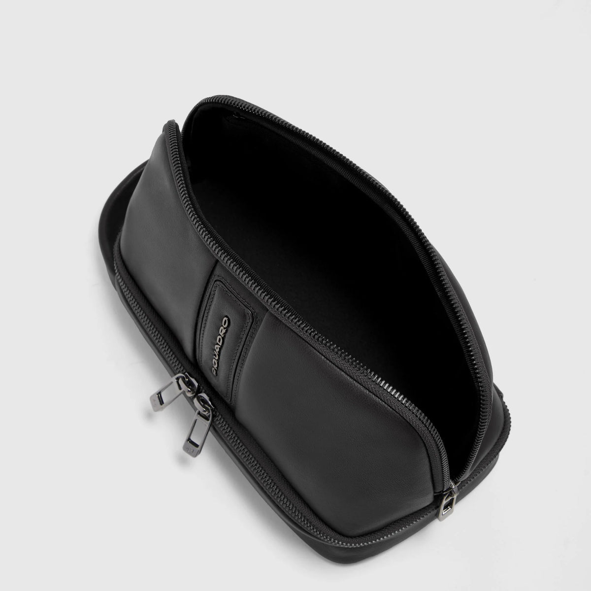 Beauty case uomo in pelle