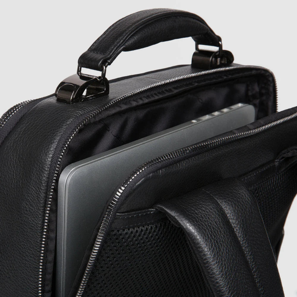 Zaino uomo sottile porta pc e iPad® con cavo