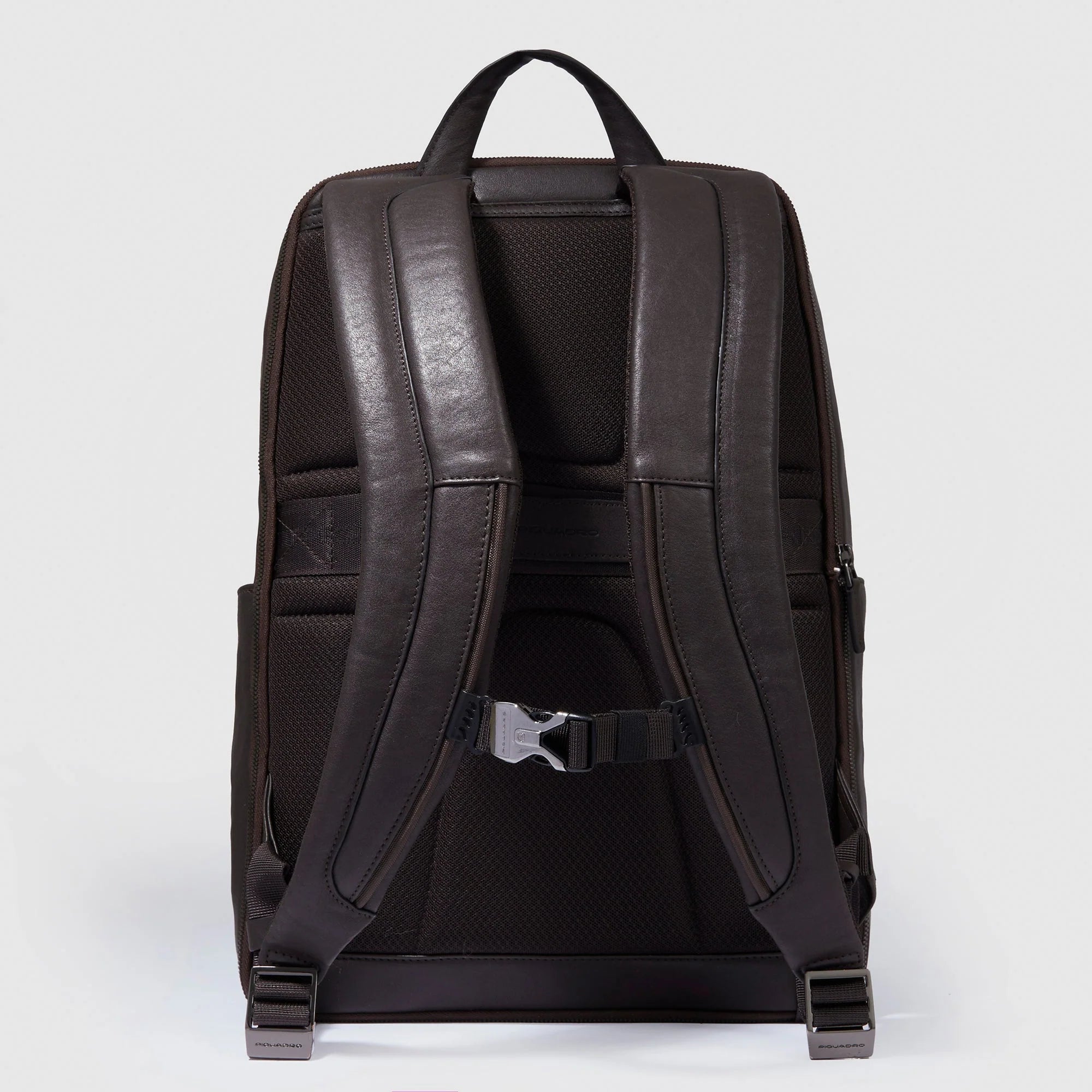 Zaino in pelle porta PC 15,6'' con fast check