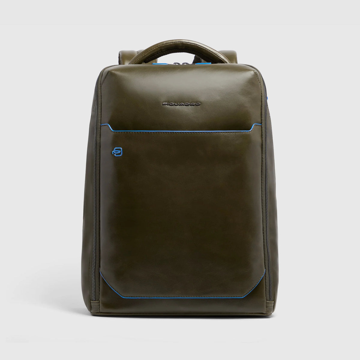 Zaino 2 comparti in pelle porta PC 14''