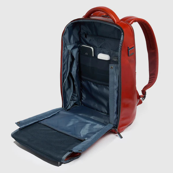 Zaino 2 comparti in pelle porta PC 15,6''