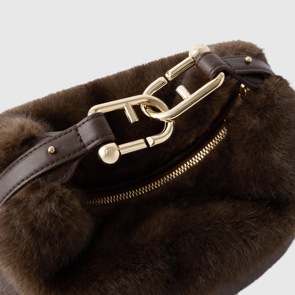 Furla Tonie hobo in Teddy