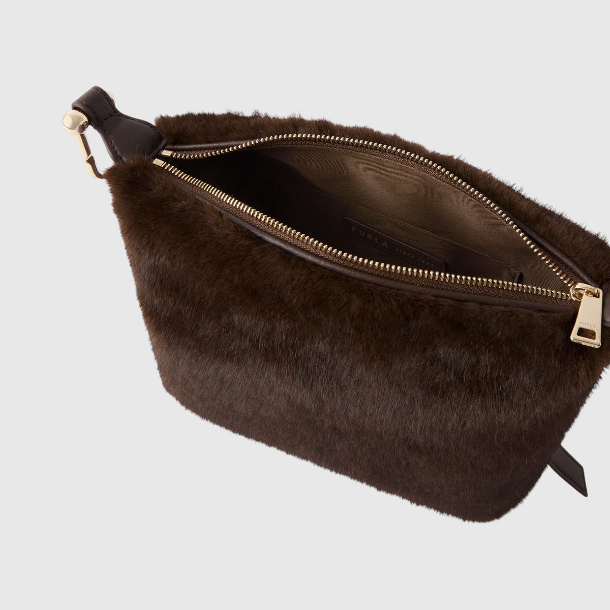 Furla Tonie hobo in Teddy