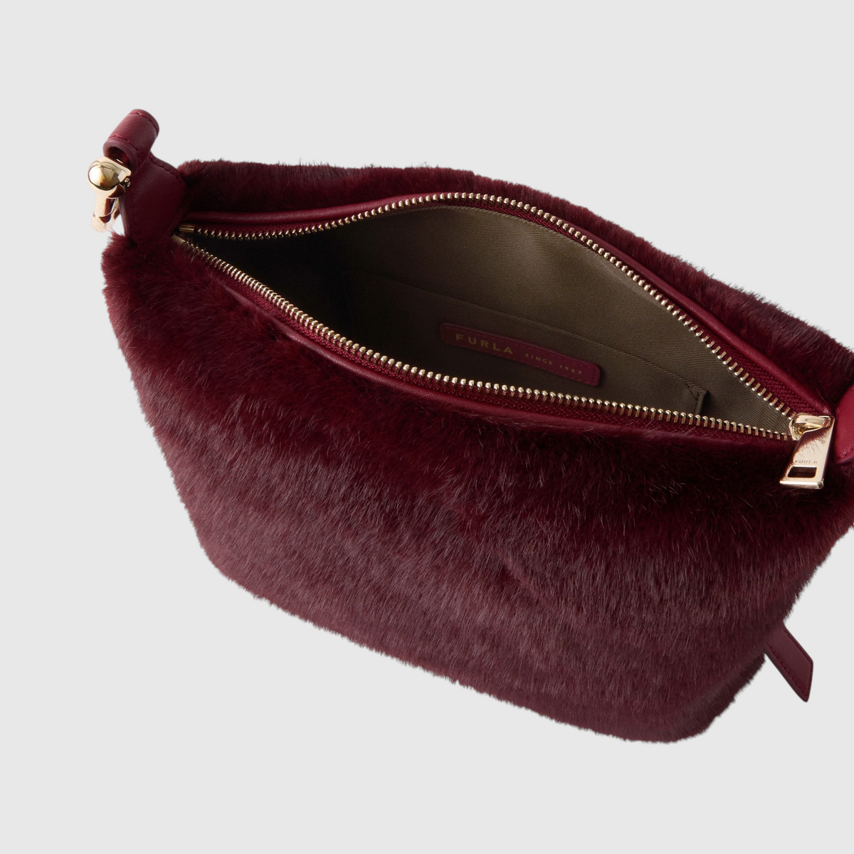 Furla Tonie hobo in Teddy