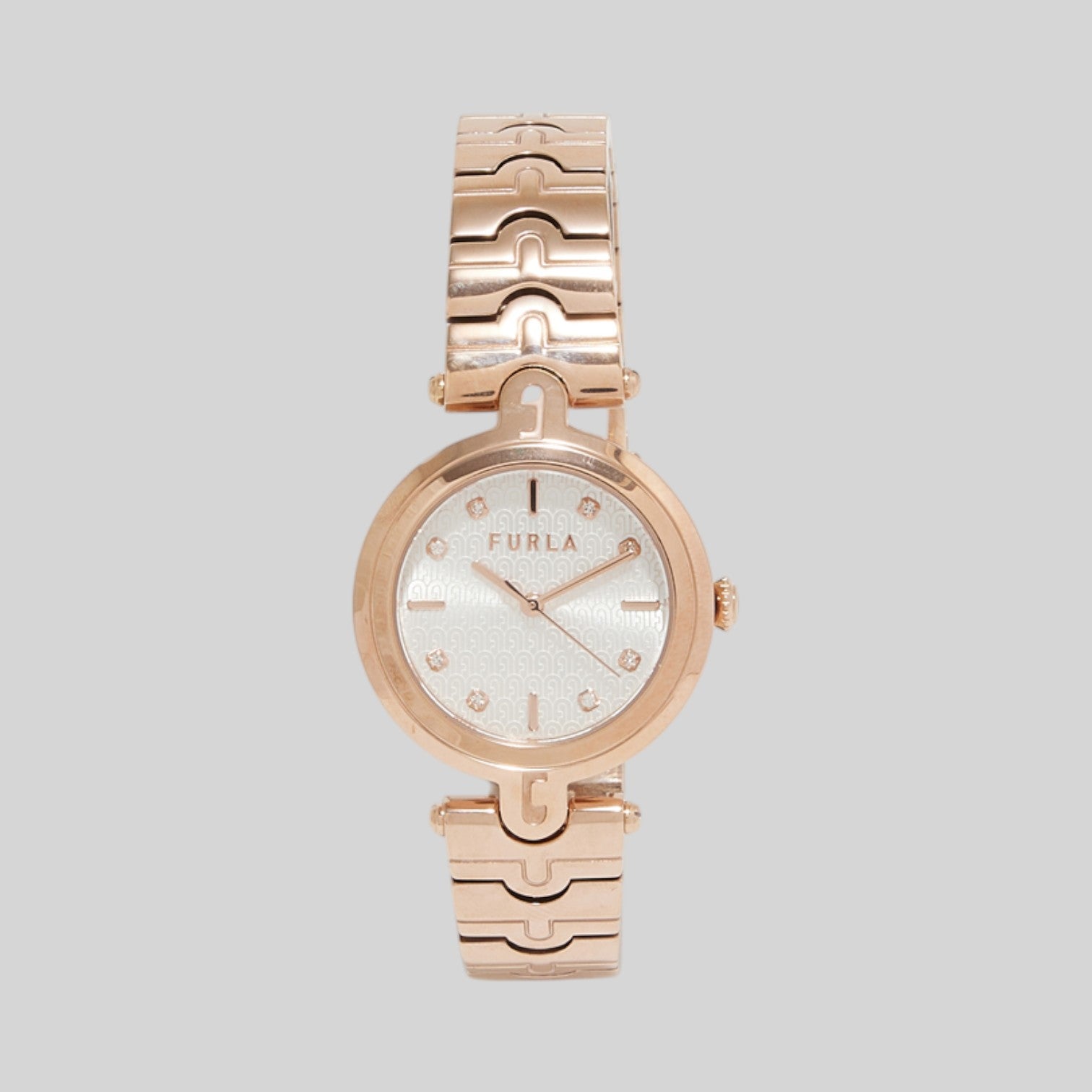 Orologio Furla ARCH-BAR, con bracciale in oro rosato