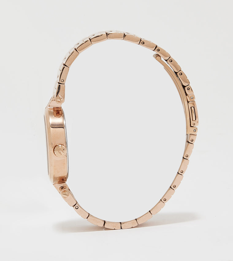 Orologio Furla ARCH-BAR, con bracciale in oro rosato