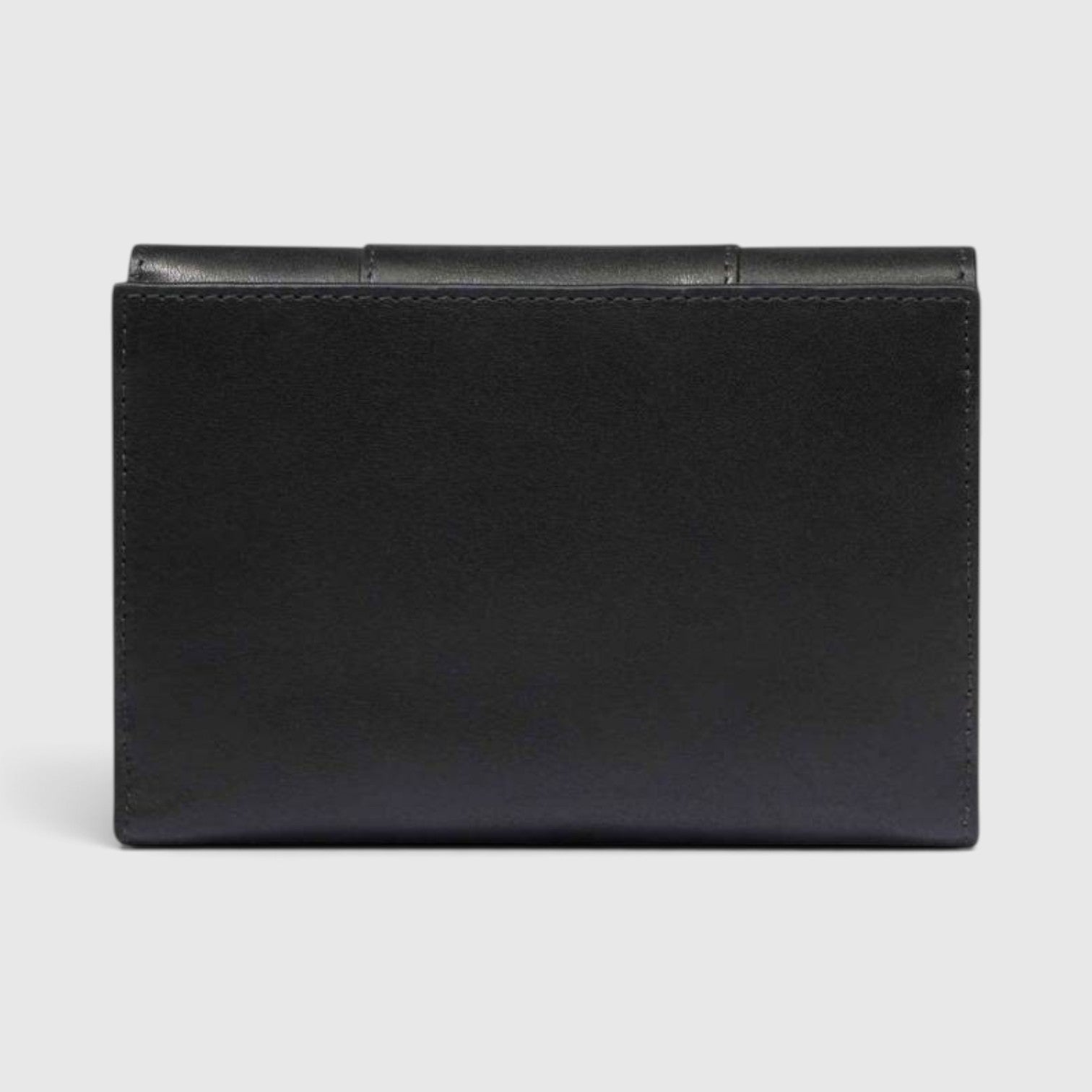 Portafoglio donna LIBUTTI Piquadro medio in pelle nera con design compatto e finiture di alta qualità