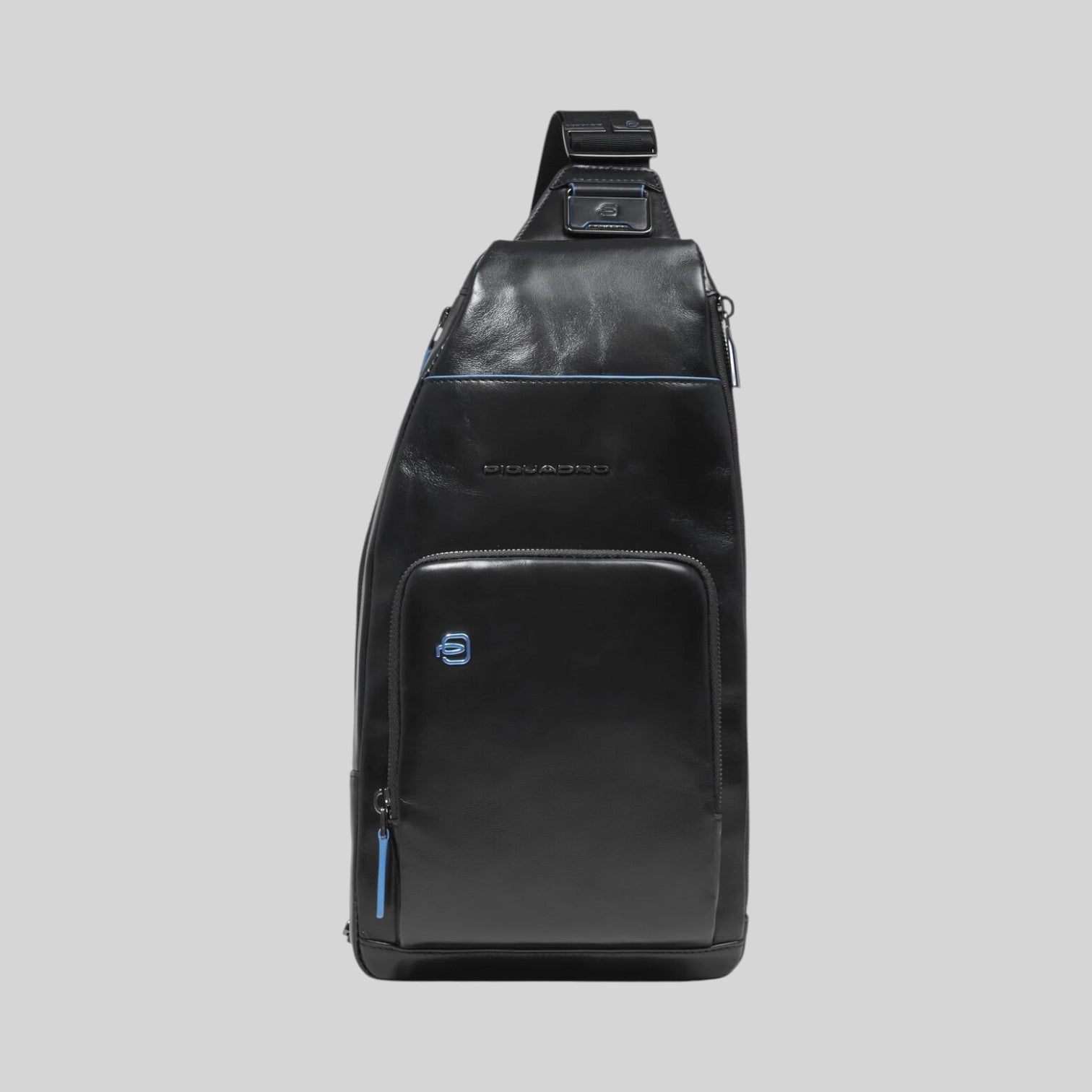 Monospalla in pelle, porta tablet mini