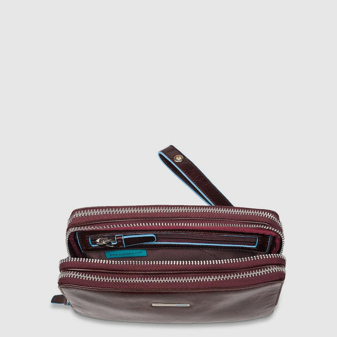 Pochette Piquadro tre scomparti con polsiera